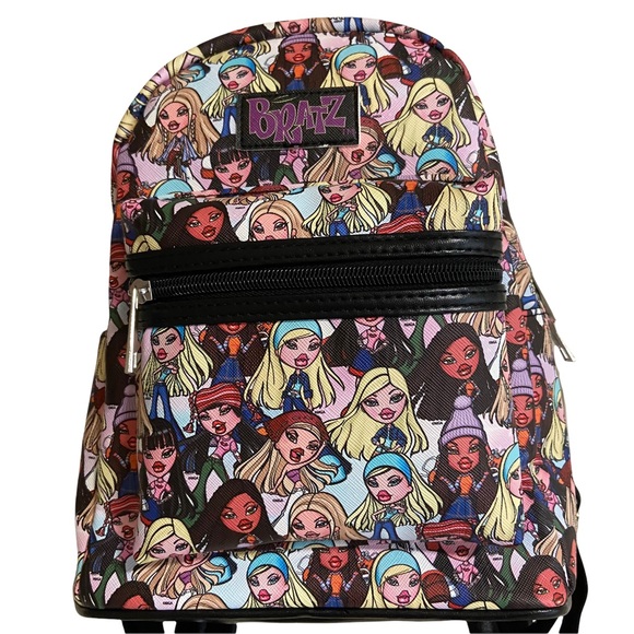 Bratz Backpack Faux Leather New with Tags - Picture 1 of 16